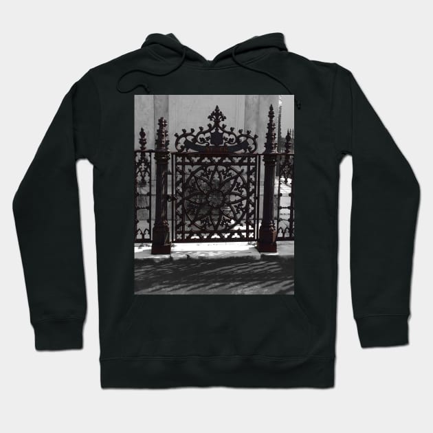 Mandala Gate Hoodie by Loveday101